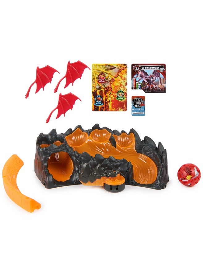 BAKUGAN - مجموعة تدريب مع بطاقات تداول مخصصة لشخصية التنين المصنوعة من التيتانيوم ومجموعة ألعاب للأطفال للأولاد والبنات من سن 6 سنوات فما فوق - Image 1