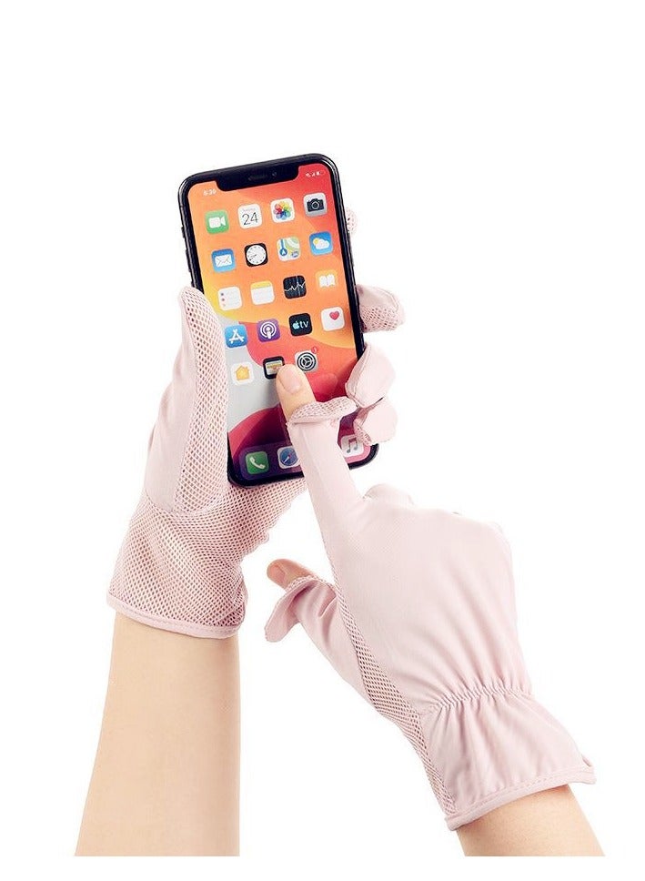 RTYY قفازات نسائية، قفازات قيادة، قفازات حماية من أشعة الشمس الصيفية غير قابلة للانزلاق - Image 2