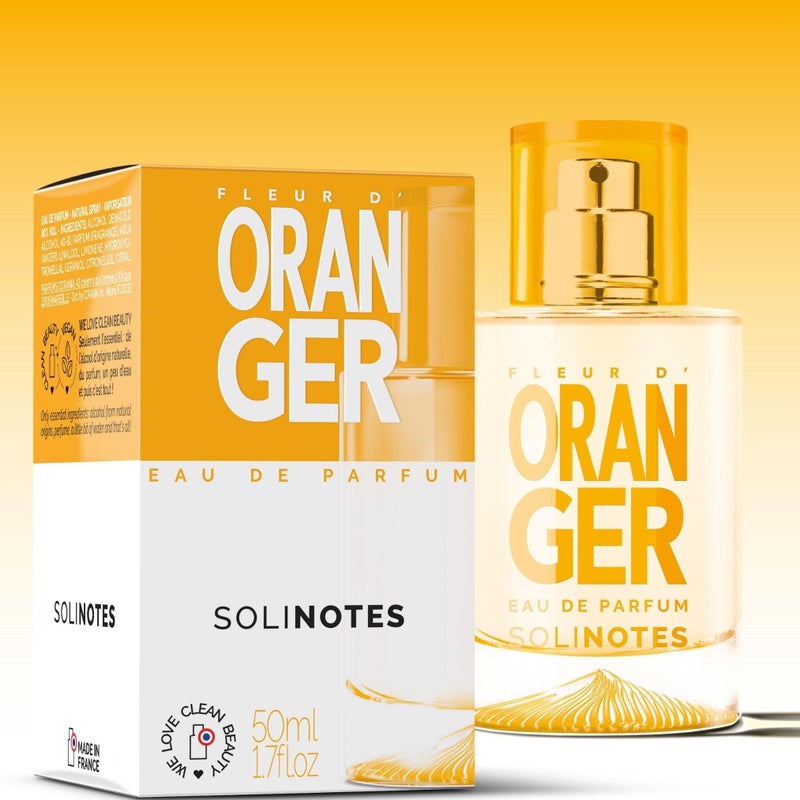 Solinotes Paris Solinotes Orange Blossom Perfume for Women & Men, 1.7 Fl Oz/ 50 ML Eau De Parfum, Delicate Floral and Soothing Scent with Premium Ingredients - Clean Perfume, Cruelty Free, Vegan, Made in France - Image 2