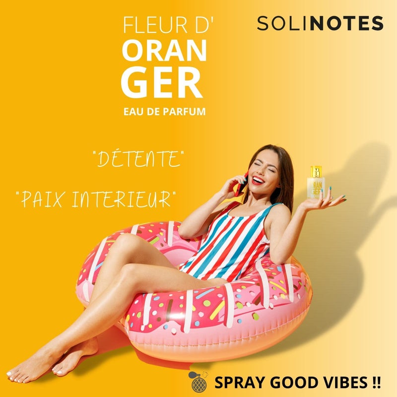 Solinotes Paris Solinotes Orange Blossom Perfume for Women & Men, 1.7 Fl Oz/ 50 ML Eau De Parfum, Delicate Floral and Soothing Scent with Premium Ingredients - Clean Perfume, Cruelty Free, Vegan, Made in France - Image 3