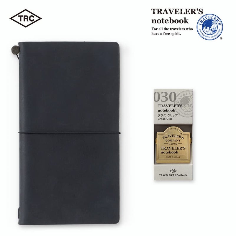 Designphil Traveler'S Notebook Brass Clip Trc Logo Pattern 43089006 - Image 4