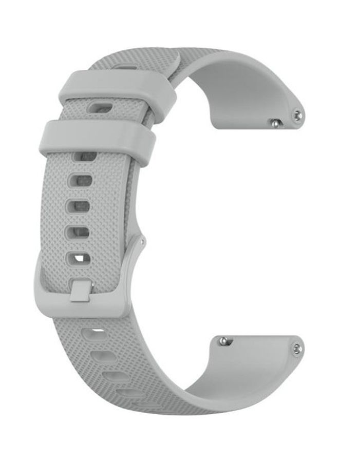 BGM Replacement Strap Band for Garmin Smartwatch Grey - Image 2