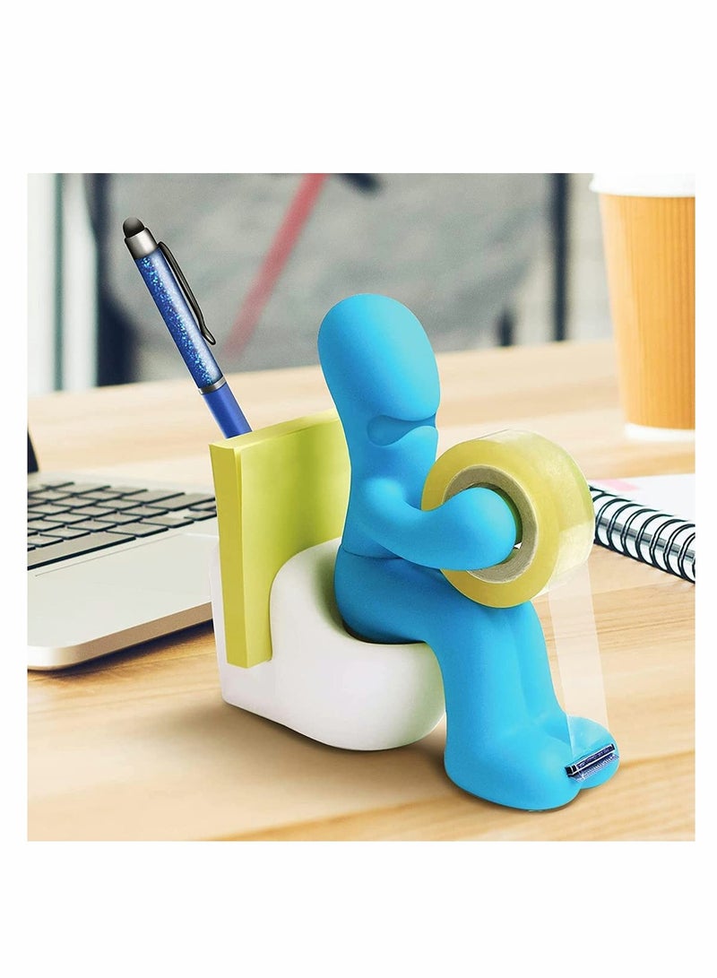 Creative Tape Dispenser for Office Home and School Fun Desk Organizer with Paper Clips Ideal Gift for Any Occasion - Image 5