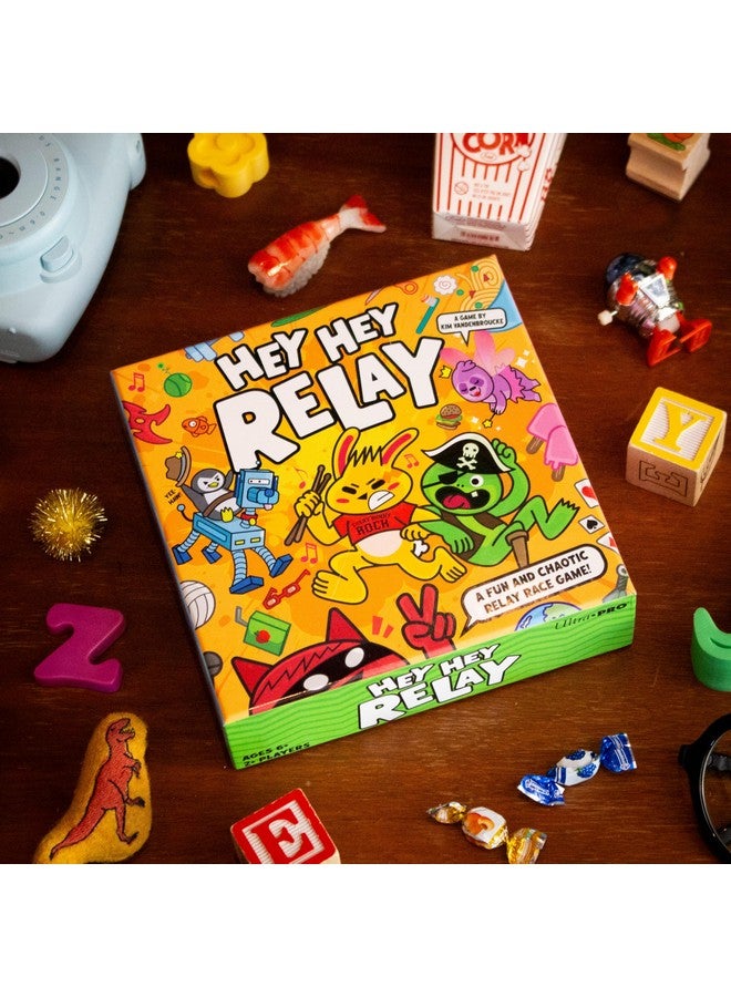 Ultra PRO - Hey Hey Relay, Exciting Fun Family Fast-Paced Relay Race Board Game, for Game Lovers - Image 4