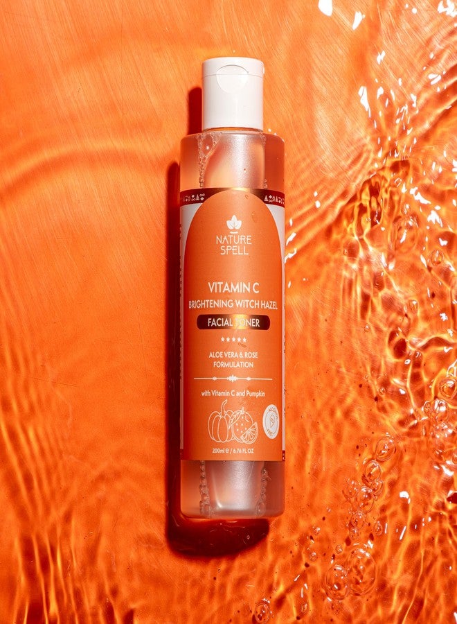 Nature Spell Witch Hazel Facial Toner with Vitamin C, Aloe Vera & Rose Water, Vegan, Alcohol-Free Formula, 6.76 Fl Oz - Image 5