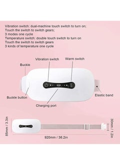 Waist Massage Belt Hot Compress Menstrual Uterus Warming Pad Back Massager 3 Gears Temperature Lumbar Belt for Women Dysmenorrhea Stomach Cramps Relief - pzsku/Z4030829874BD3B4E6359Z/45/_/1685758547/dac821c0-9f1e-45c2-a9db-6e2ef5de64f8