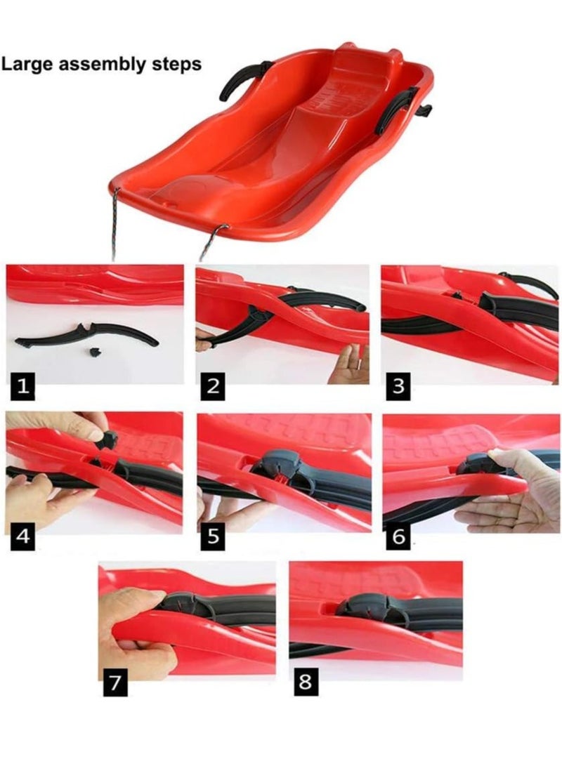 RollsTimi  Outdoor Sports Snow Grass Sand Board with Rope and Hand Brake - Image 5