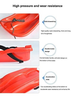 RollsTimi  Outdoor Sports Snow Grass Sand Board with Rope and Hand Brake  - Image 4