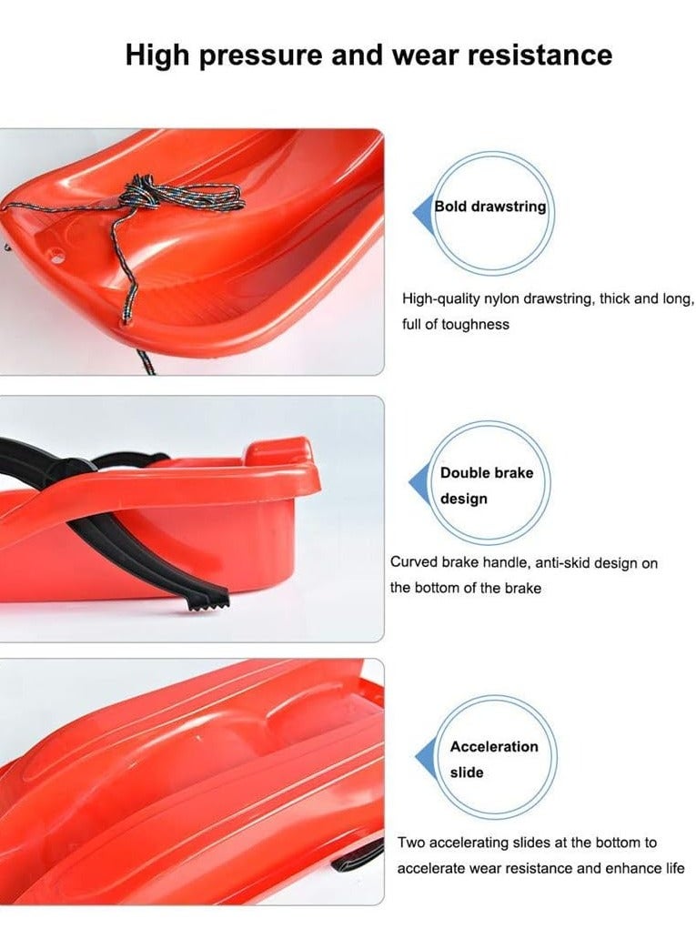 RollsTimi  Outdoor Sports Snow Grass Sand Board with Rope and Hand Brake - Image 4