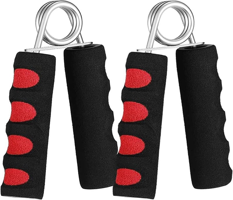 SHOWAY BOOMIBOO Hand Grip Strengthener, Hand Soft Foam Manual Exerciser, Rapid Increase of Wrist, Forearm and Finger Strength Exercise Equipment, 2 Pack - Image 1