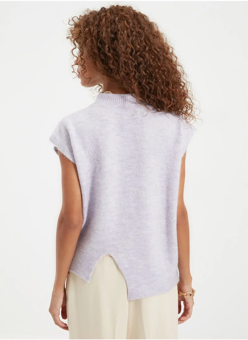 trendyol Button Detail Knitted Top