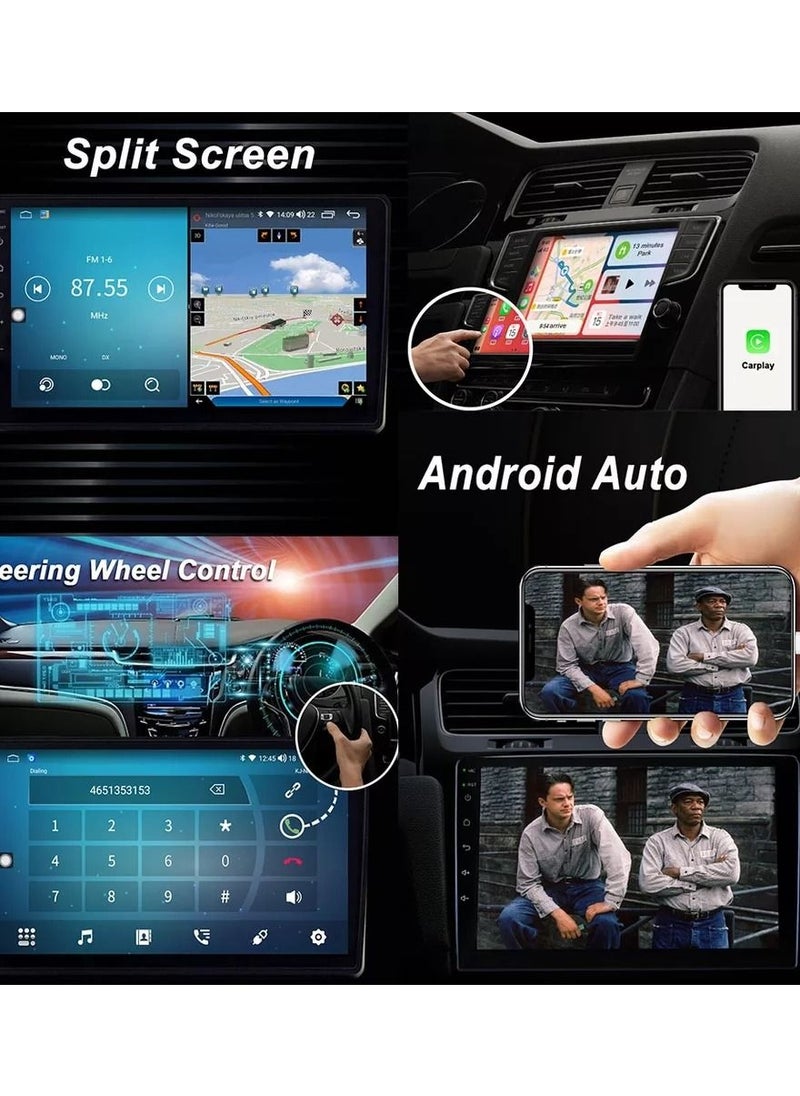 Android Carplay Screen For Audi TT MK2 2006 to 2014 Support Apple Carplay Android Auto Wireless 4GB RAM QLED Touch Screen Included AHD 180D Wide Angle Camera