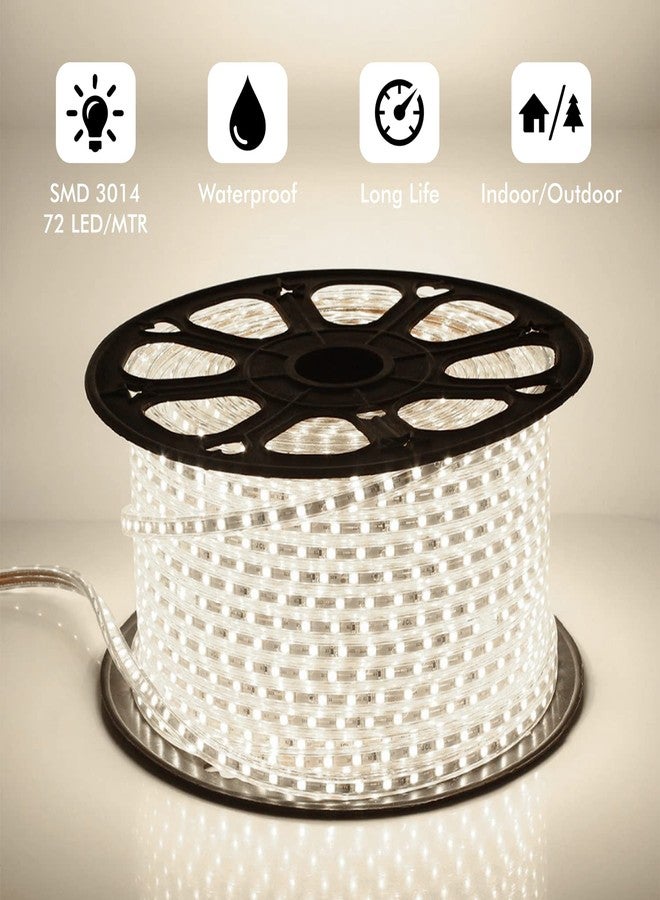 Murphy 3014-72 LED Waterproof Strip Rope Pipe Light SMD Roll (72 Led/Mtr) (Cool White, 15 Meter) - Image 2