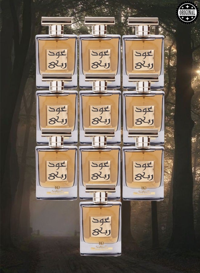 Banafa 10 Pieces Oud Ruba Banafa EDP 80ML - Image 1