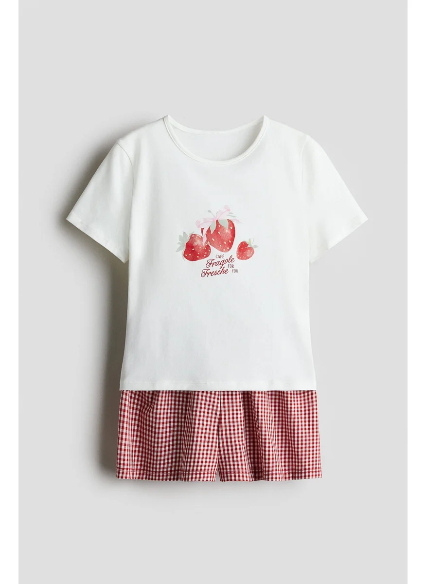 H&M Print-Motif Pyjamas