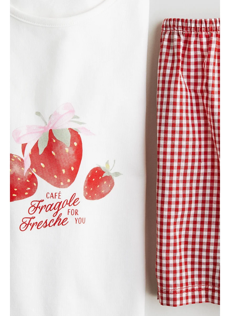 H&M Print-Motif Pyjamas