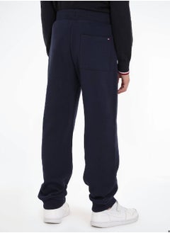 TOMMY HILFIGER Boys' Sweatpants - Cotton Blend, Blue  - Image 3