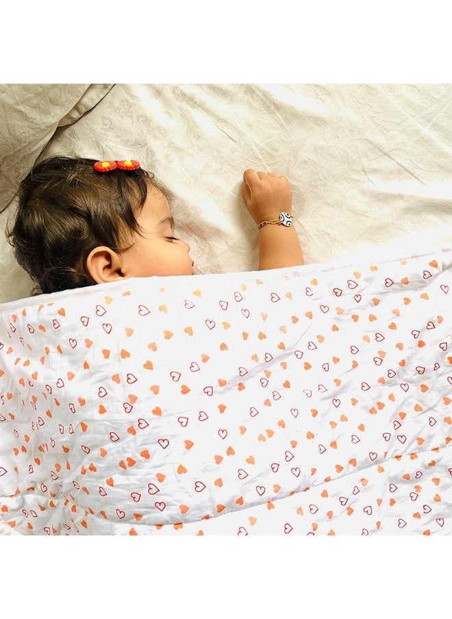 MOM'S HOME Organic Cotton Baby Muslin Ac Quilt Blanket ; Unicorn ; 100X120 Cm ; 03 Year  - Image 5