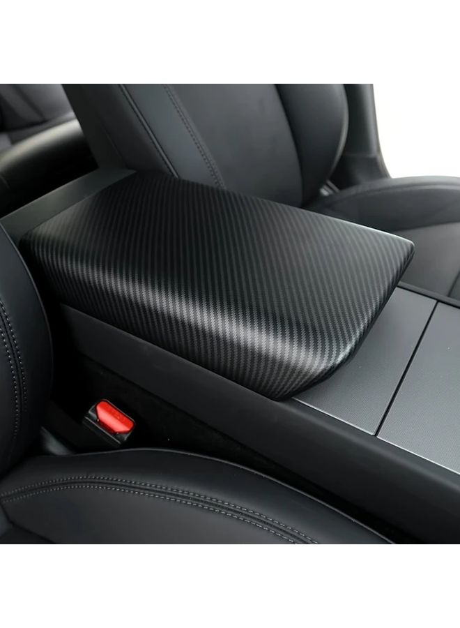Bright Carbon Center Console Armrest Cover For 2025 2024 Models - Image 3