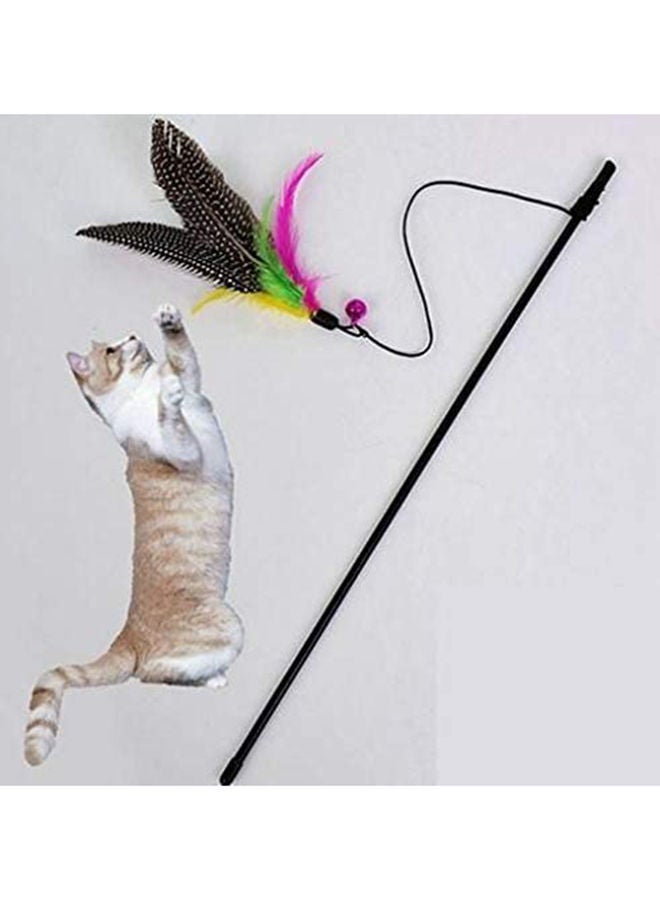 NIBEMINENT Bird Catcher Cat/Dog Teaser A Wand And Small Bell - Image 2
