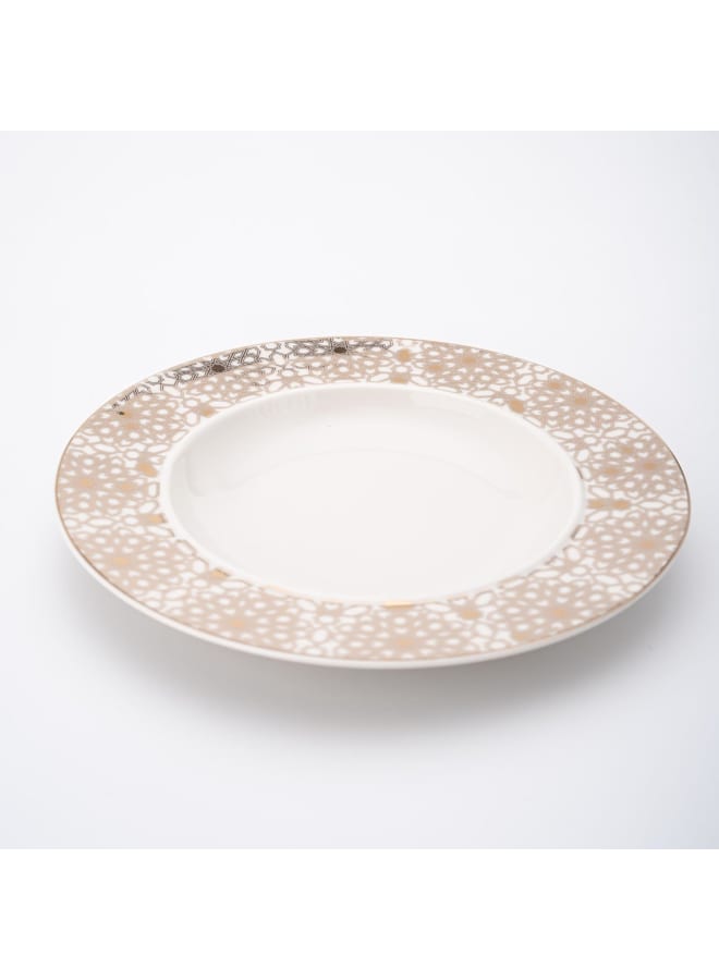 Zinnia Rosa By Zinnia  Porcelain Marrakech Coup Soup Plate 21 Cm - Image 2