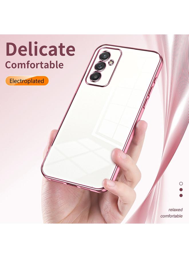 S-TOP Case For Samsung Galaxy A82 5G Transparent Plating Fine Hole Phone Case - Image 5