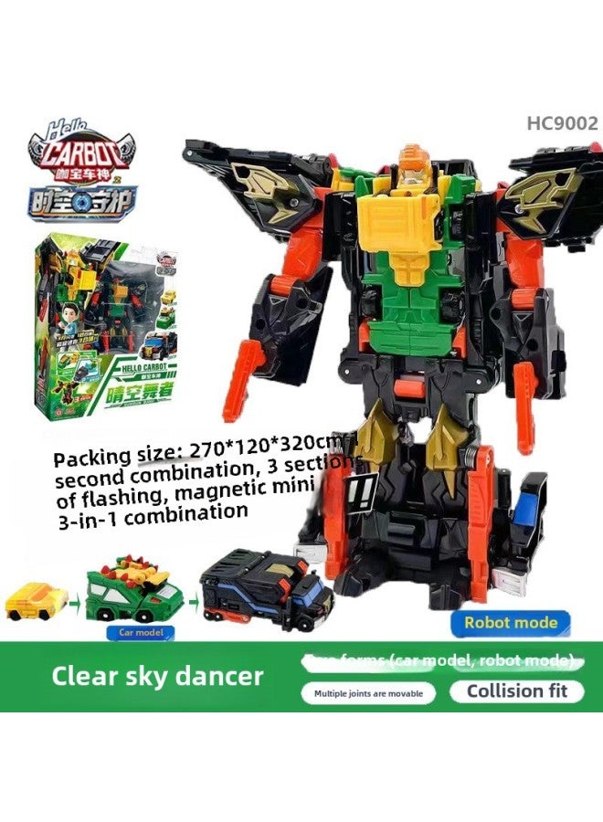 Kabao Car God Reload Return Fire King Driver Elite Edition Children's Classic Transforming Robot Boy Toy-Color:Classic Version  - Image 1