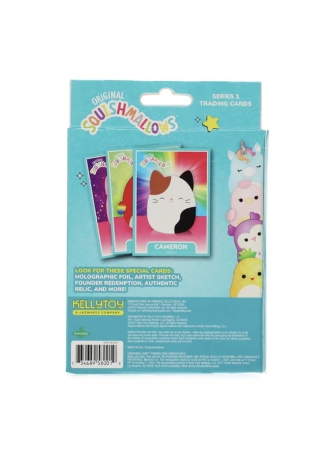 Squishmallows - Squishmallows Official Kellytoy Series 1 Trading Cards Pack of 2 - Image 1