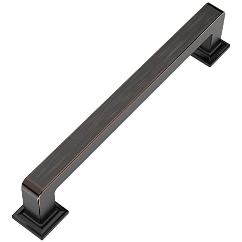 9BUILD 5 Inch 10 Pack Oil Rubbed Bronze Cabinet Pulls - Kitchen Cabinet Hardware - Cupboard Handles - Image 1