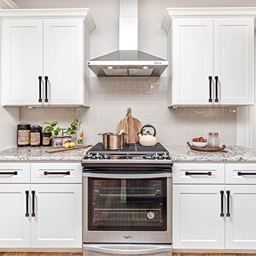 9BUILD 5 Inch 10 Pack Oil Rubbed Bronze Cabinet Pulls - Kitchen Cabinet Hardware - Cupboard Handles - Image 5