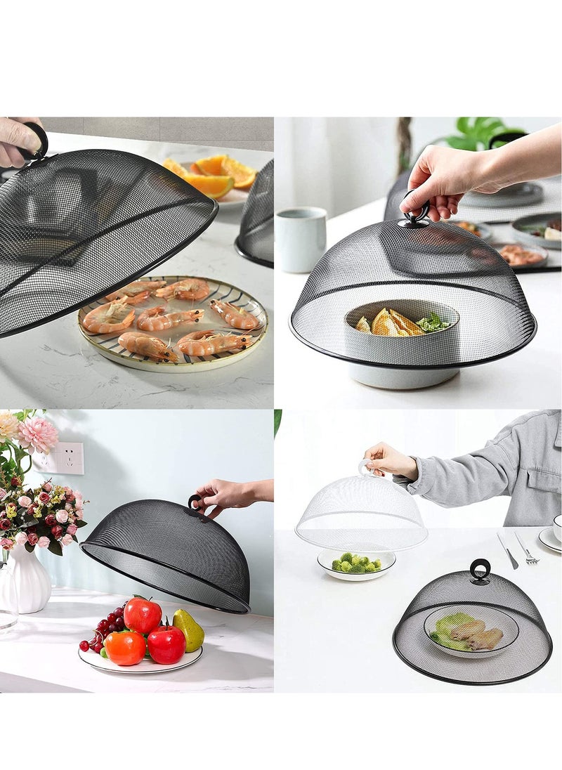 Excefore 12 inches - Metal Mesh Food Cover, Reusable Dome Mesh Covers to Protect Food from Fruit Flies Insect, Bugs, Mosquitos for Indoor Outdoor Kitchen Table Picnic Camping  - Image 5