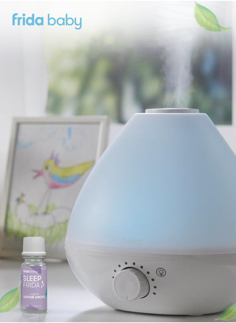 fridababy - Sleep Frida Vapor Drops - Organic Lavender Essential Oil for Bath & Diffuser, Soothing Calming Vapors for Baby Relaxation & Bedtime, 9.5ml - Image 1