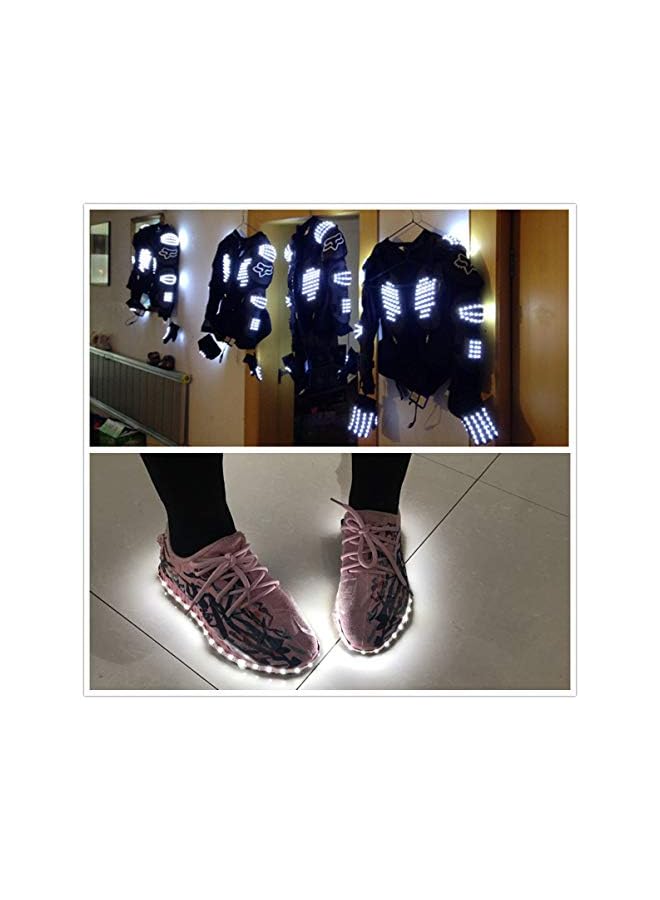 The Bros أضواء خيط LED تعمل بالبطارية (عبوة 2)، 1.64 قدم أضواء جنيات LED تعمل بالبطارية؛ أضواء حبل للزينة لحفلات الزفاف، عيد الميلاد، العطلات، المنزل، الزينة للحفلات (أبيض بارد) - Image 4