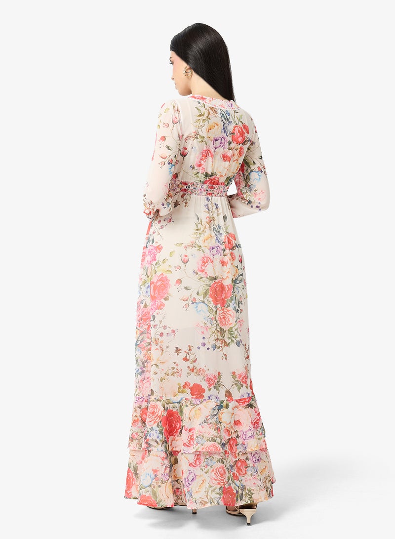 ELLA Floral  Print Dress - Image 2