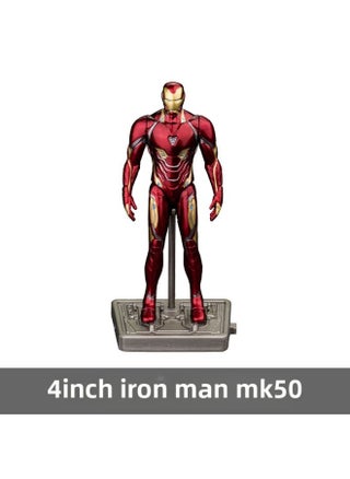 Zhongdong Iron Man Hand-made MK85 Marvel 3 Avengers 2 Mark 50 Luminous Action Figure Model Toy-Color:4inch Base Version Mk50 1921-50 - pzsku/Z4031A7A905F41E0767C6Z/45/1745836500/982d832e-2cee-4ff4-94dd-cce2f21705b6