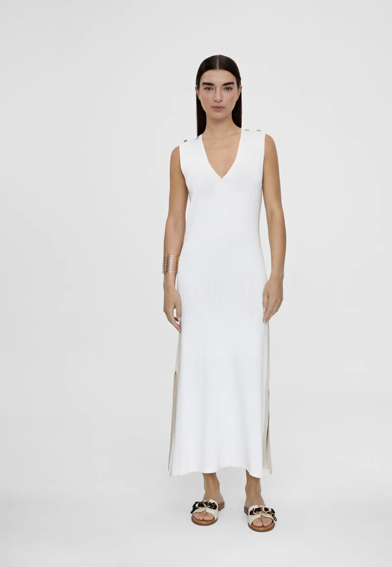 لولا كساديمونت فستان ميدي محبوك