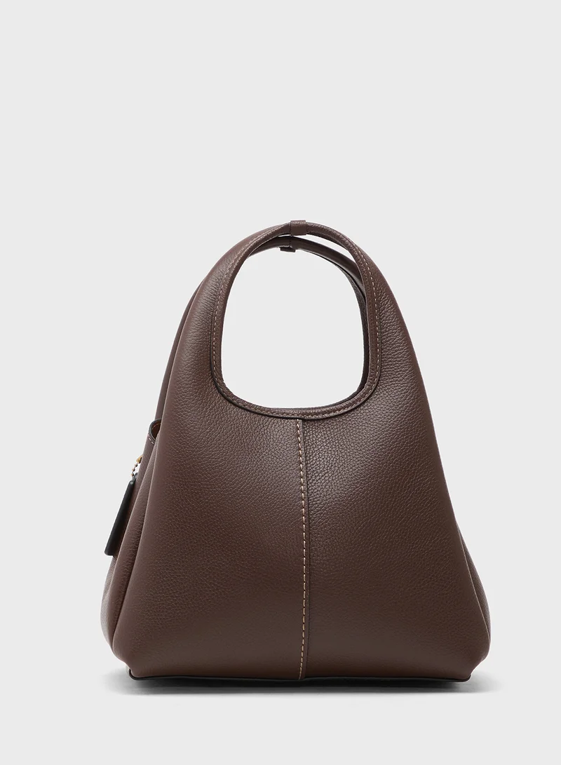 COACH Lana Shoulder Bag 23 In Polished Pebble Leather