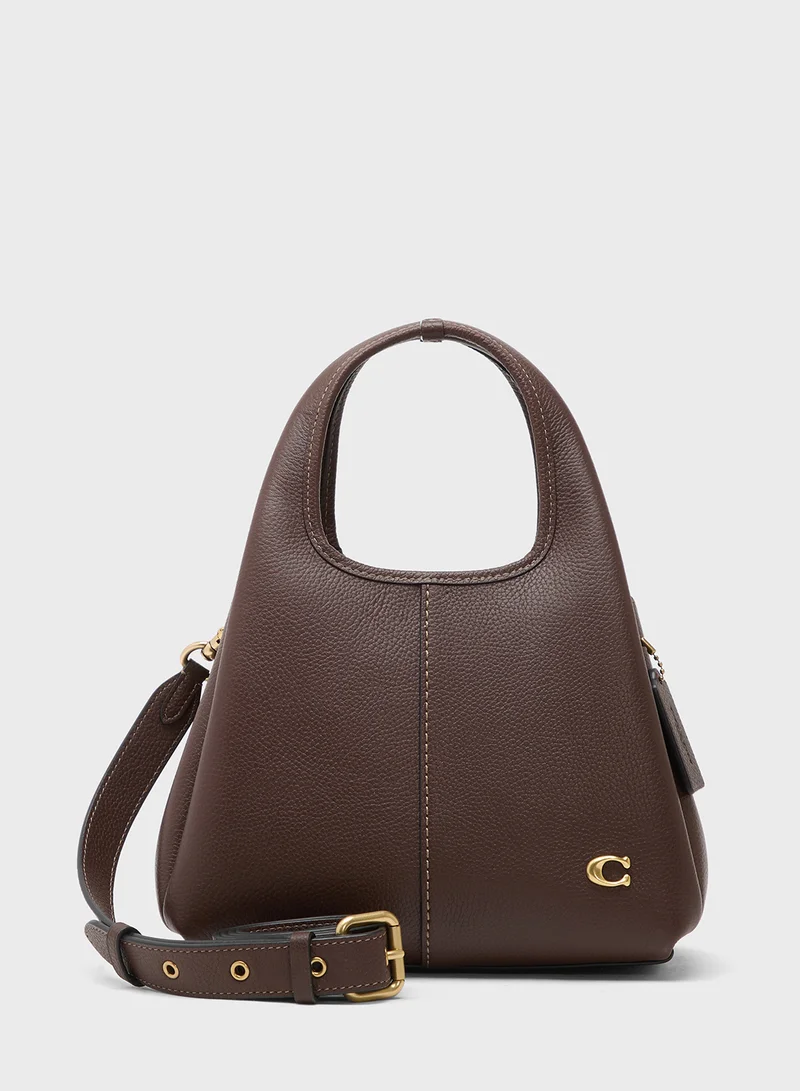 COACH Lana Shoulder Bag 23 In Polished Pebble Leather