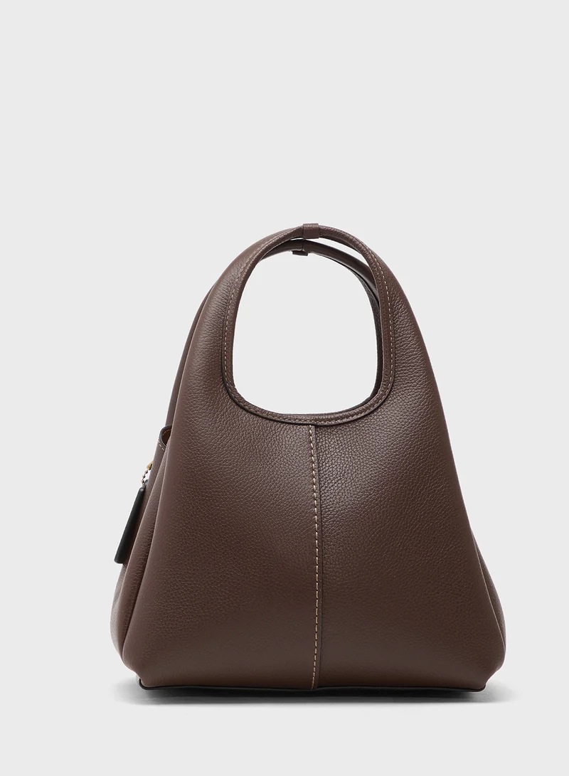COACH Lana Shoulder Bag 23 In Polished Pebble Leather