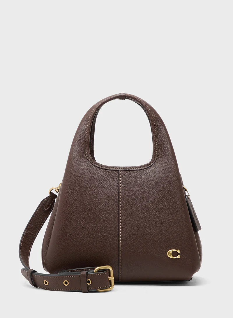 COACH Lana Shoulder Bag 23 In Polished Pebble Leather