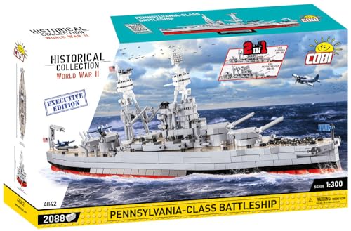 COBI Historical Collection World War II PennsylvaniaClass Battleship Executive Edition - Image 5