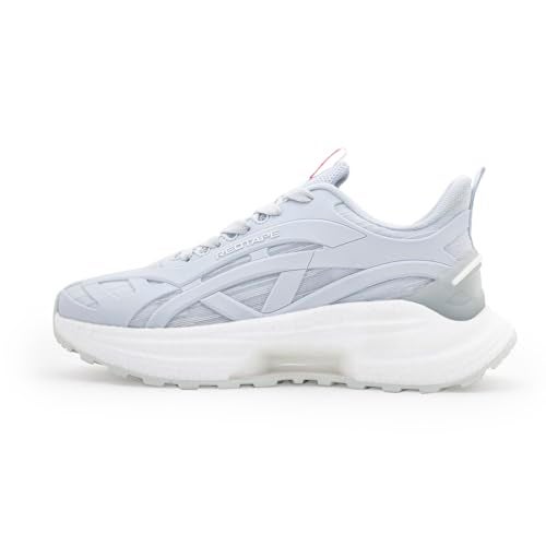 Red Tape Athleisure Sports Shoes for Women | Breathable Mesh, Lightweight Comfort, Lace-Up Fit & Stylish Performance White/Blue - Image 3