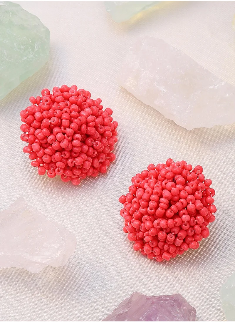 SOHI The Cluster Beaded Contemporary Studs