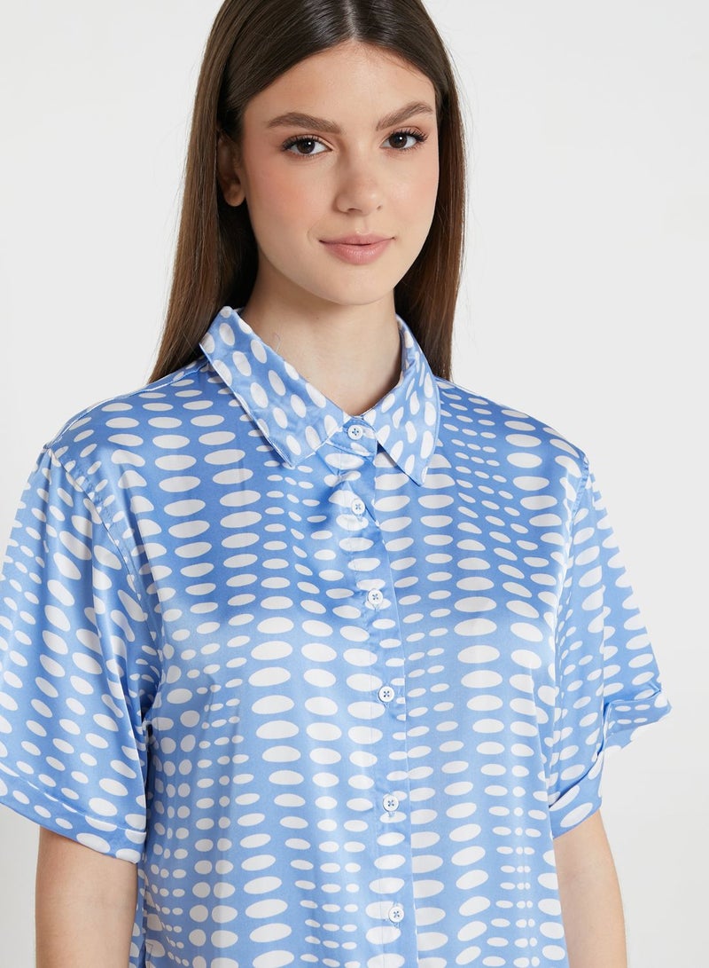 Stripped Button Down Shirts