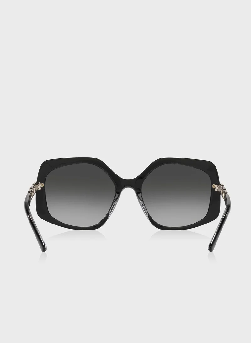 Michael Kors 0Mk2177 Oversized Sunglasses