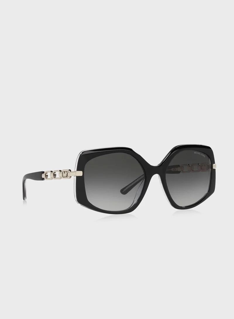 Michael Kors 0Mk2177 Oversized Sunglasses