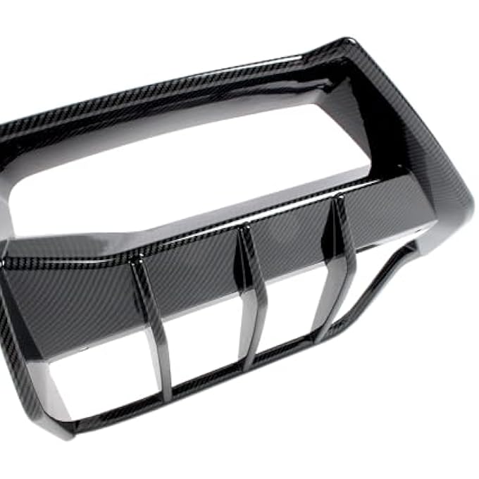 NeespoC Rear Bumper Diffuser Fit for Chevrolet Corvette C8 2020-2025 Stingray/ Z51, Add-on Body Kit Rear Lower Fin Lip Splitter Exterior Accessories(Carbon Fiber Style) - Image 4