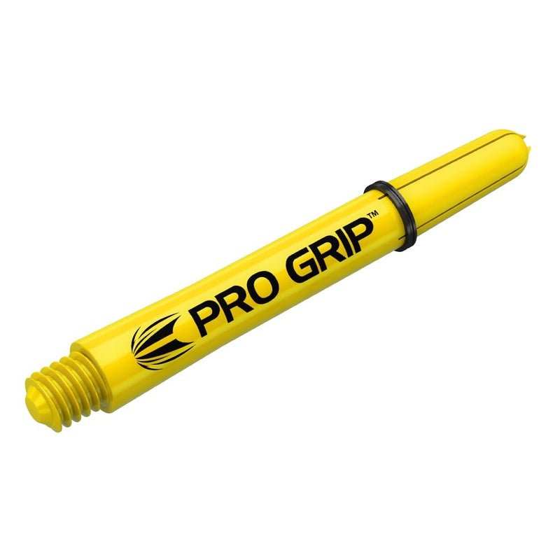 Target Darts Pro Grip Shafts â€“ Set of 9 | White, Medium-48mm | Dart Stems, Professional Darts Accessories, 2BA Shaft Multipack with Rings - Image 2