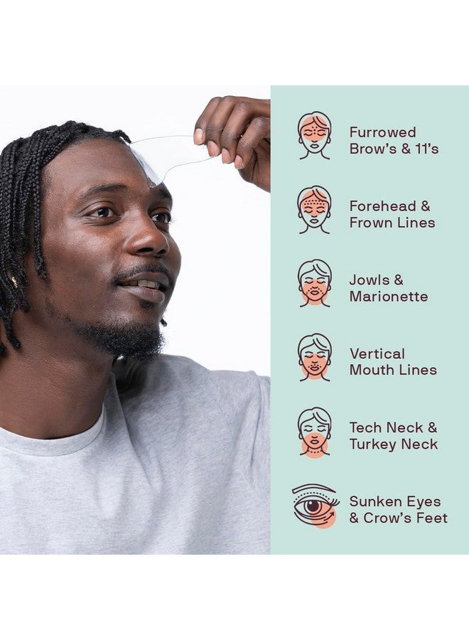 Dermaclara Forehead Wrinkle Patch For Men Silicone Fusion Treatment Forehead Patches For Wrinkles & Fine Lines Men’S Antiwrinkle Face Patch Natural & Crueltyfree Reusable Up To 30 Times - Image 2