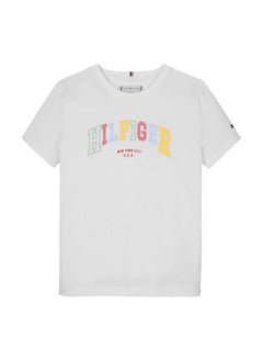 TOMMY HILFIGER Kids Varsity Crew Neck T-Shirt  - Image 4